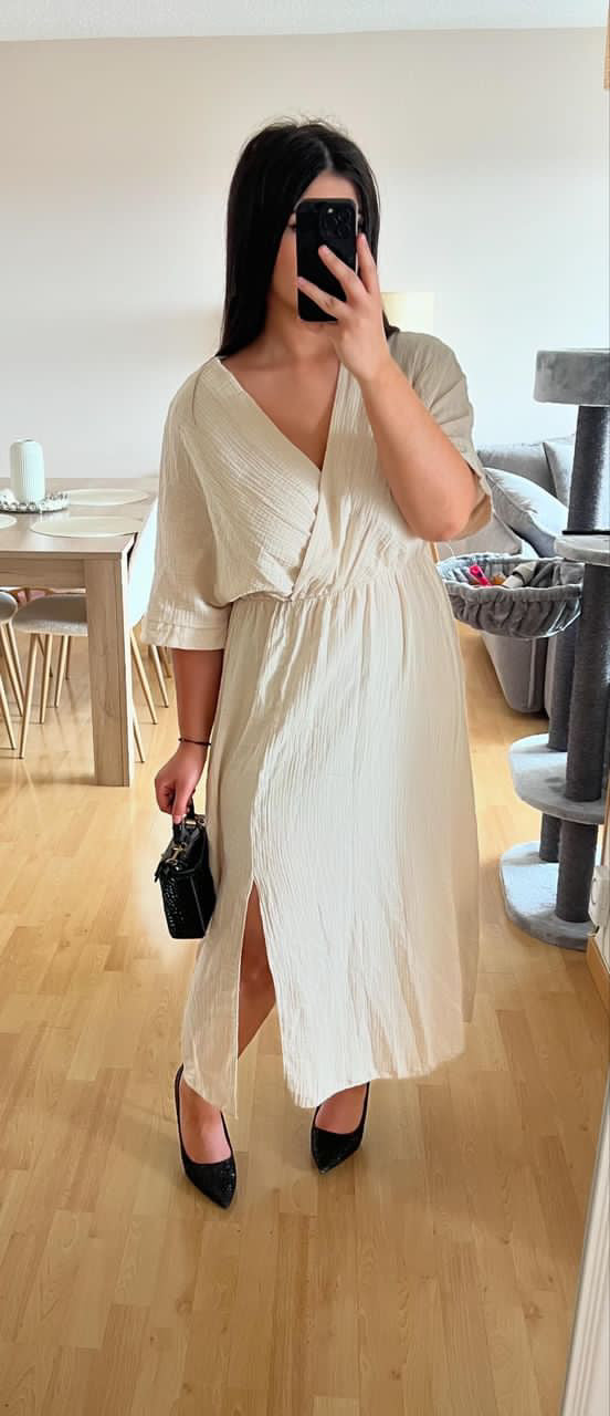 Robe Bohème Beige